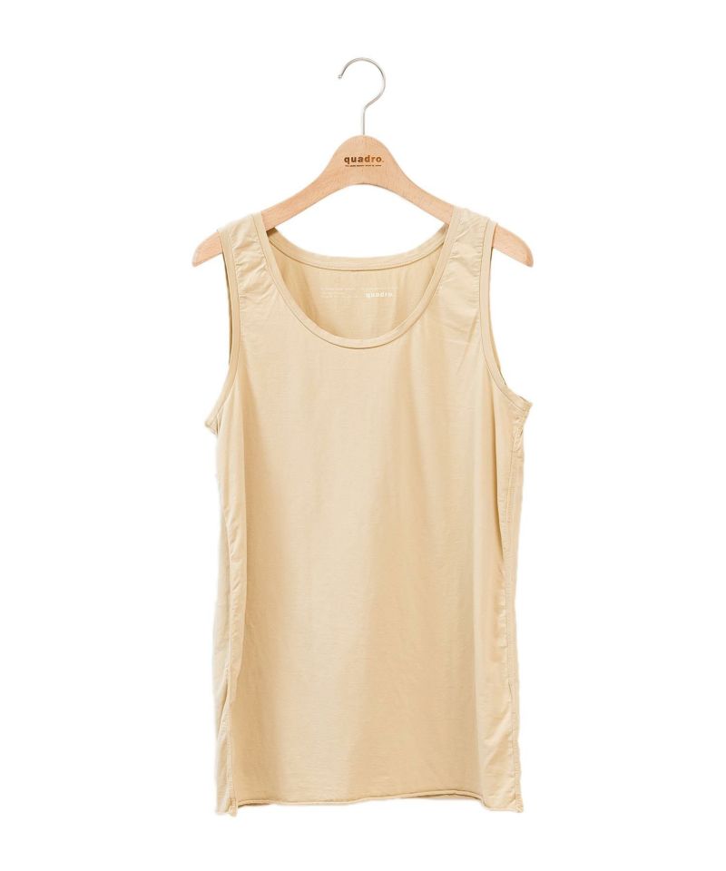 tシャツ 100/2ローズペトール天竺タンクトップ レディース 100/2ローズペトール天竺タンクトップ | quadro (クオドロ) 公式