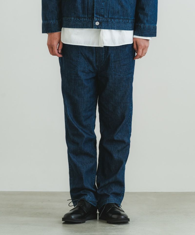 7oz甘織デニムワークイージー | quadro (クオドロ) 公式サイト