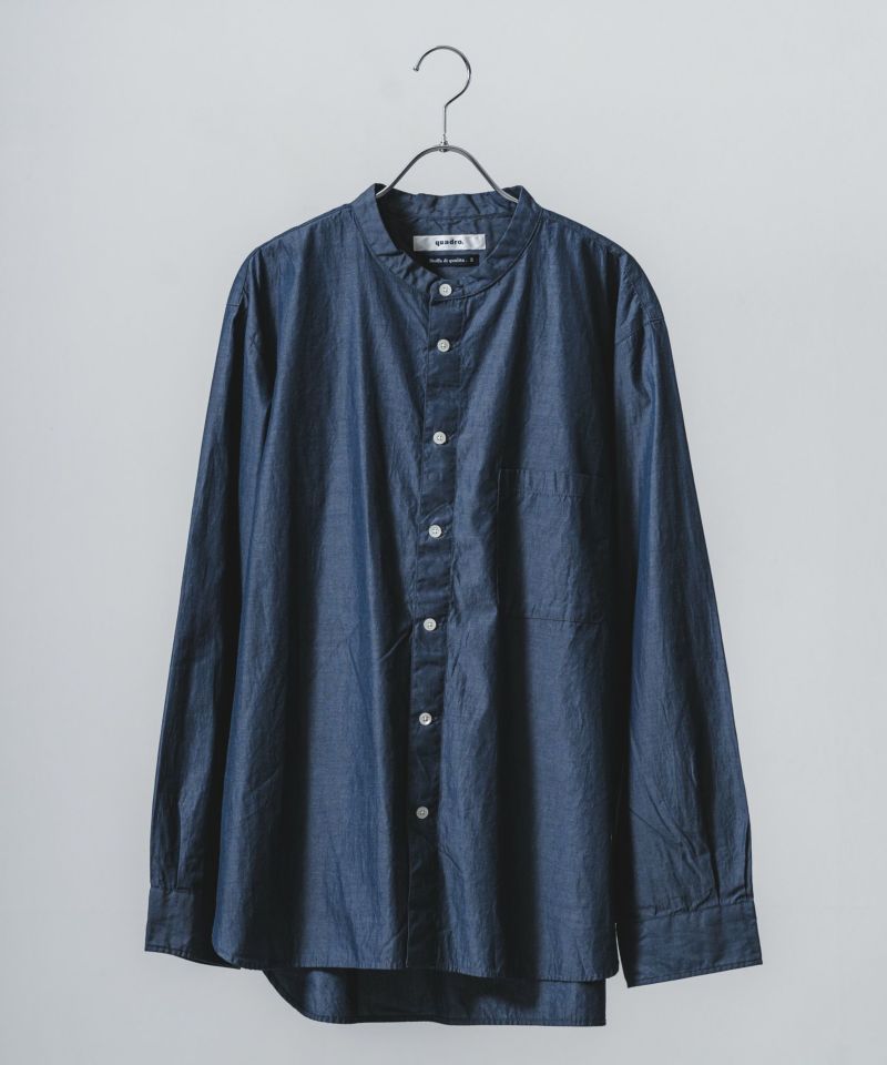 Chloe クロエ シャンブレーロングシャツ