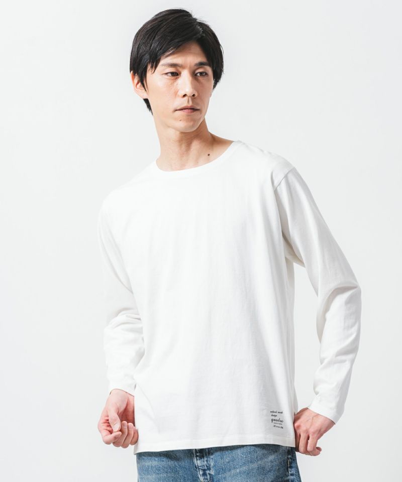 40/2CM天竺クルーネックtee | quadro (クオドロ) 公式サイト