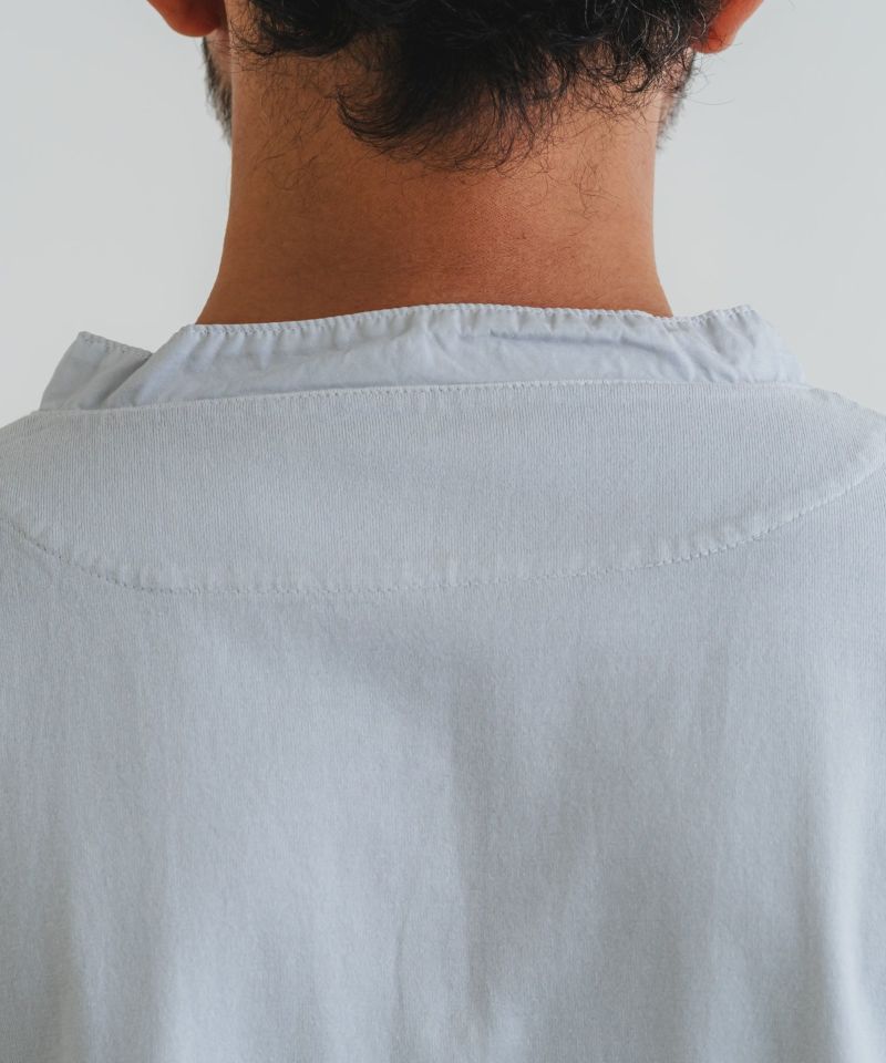 40/2CM天竺ヘンリーネックプルオーバー | quadro (クオドロ) 公式