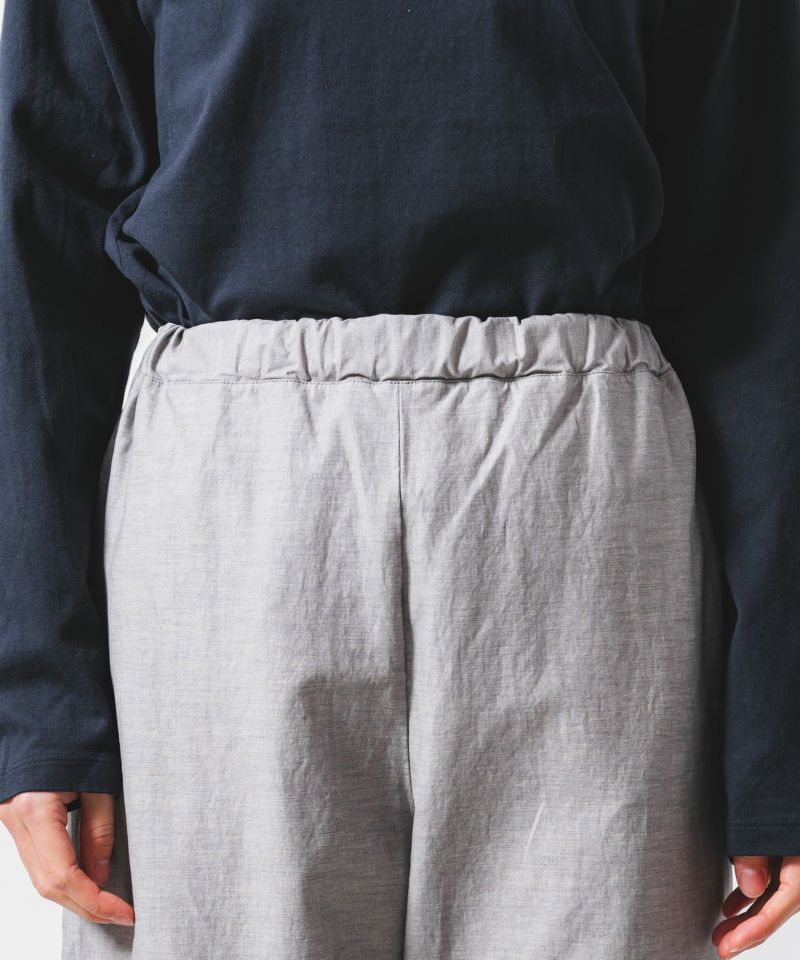 417u*ハトラ hatra コットン リネン 巻き ワイド パンツ. 人気を誇る 417u*ハトラ hatra コットン リネン 巻き ワイド