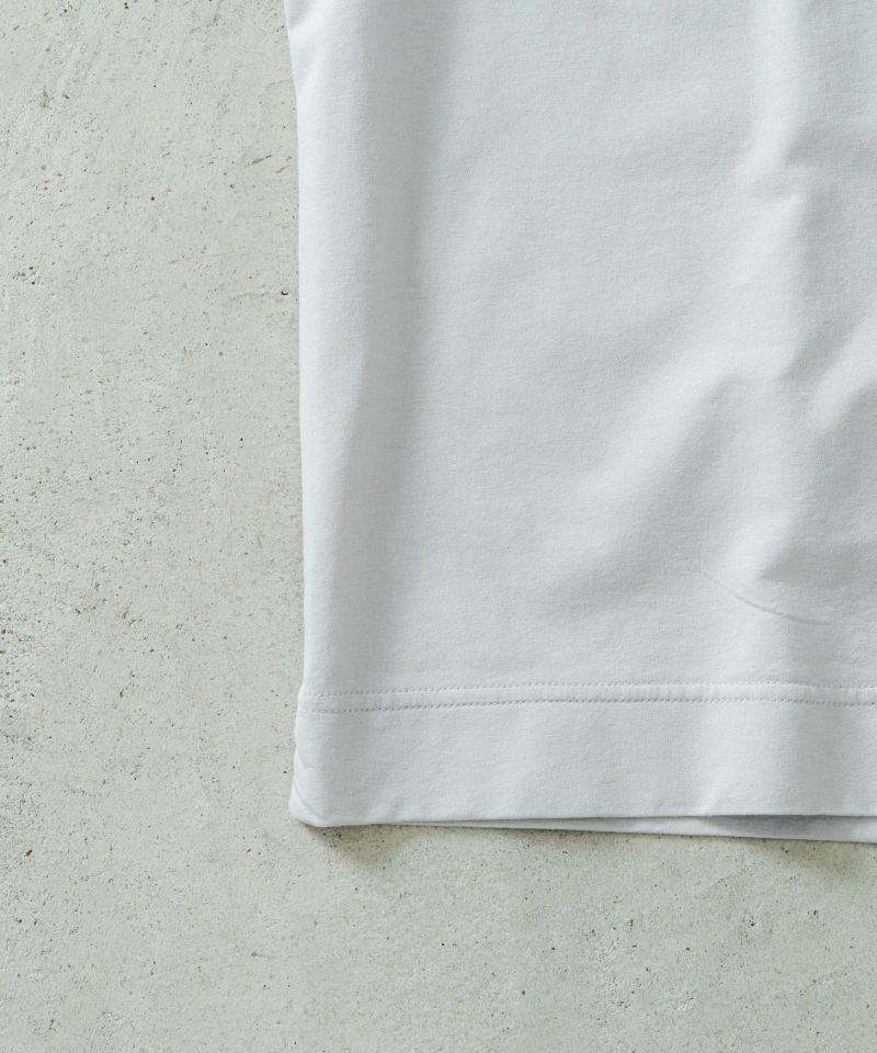 tシャツ コットンリネンフロート半袖クルーtee レディース コットンリネンフロート半袖クルーtee | quadro (クオドロ) 公式