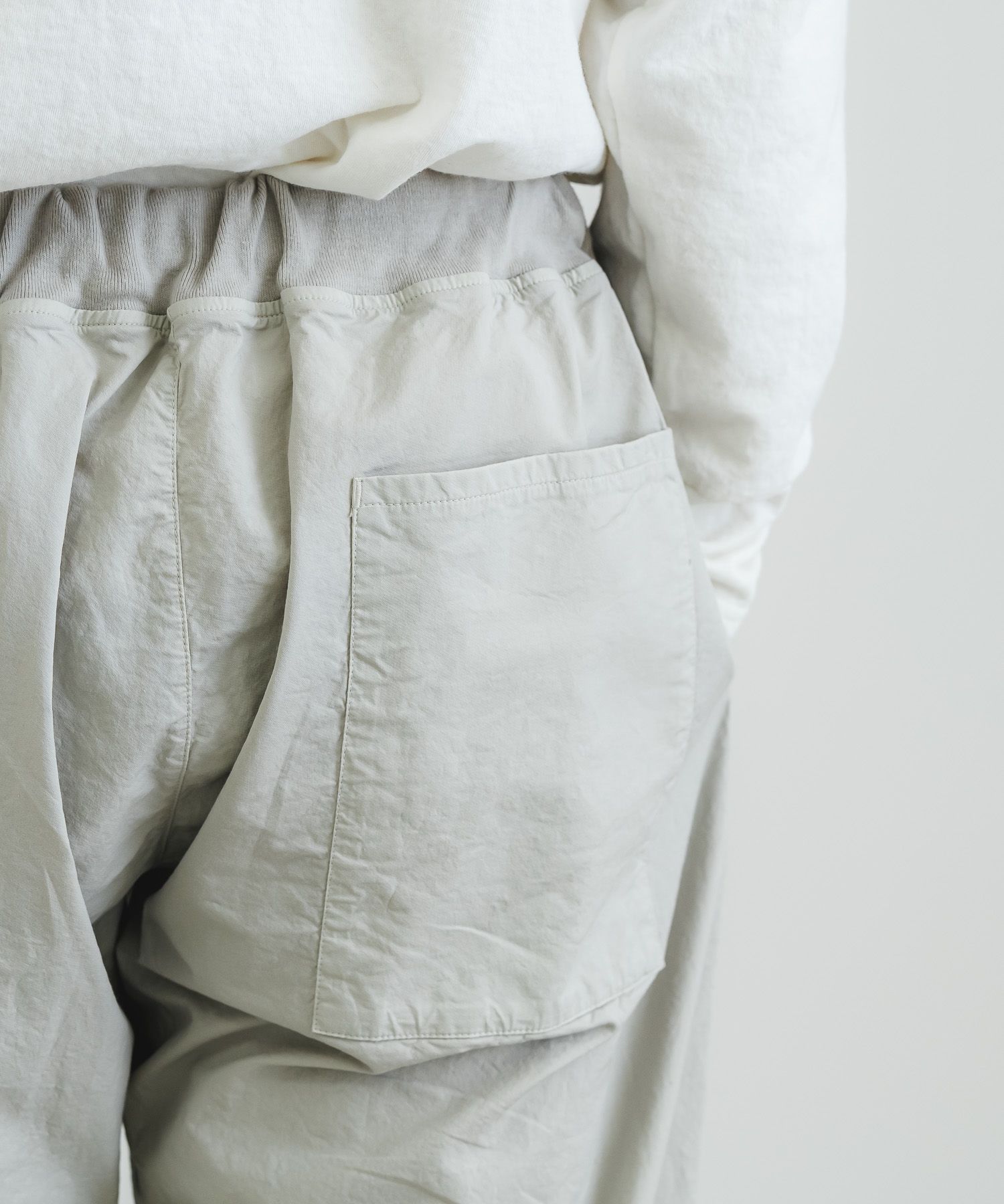 裏毛風二重織ストレッチイージーパンツ | quadro (クオドロ) 公式