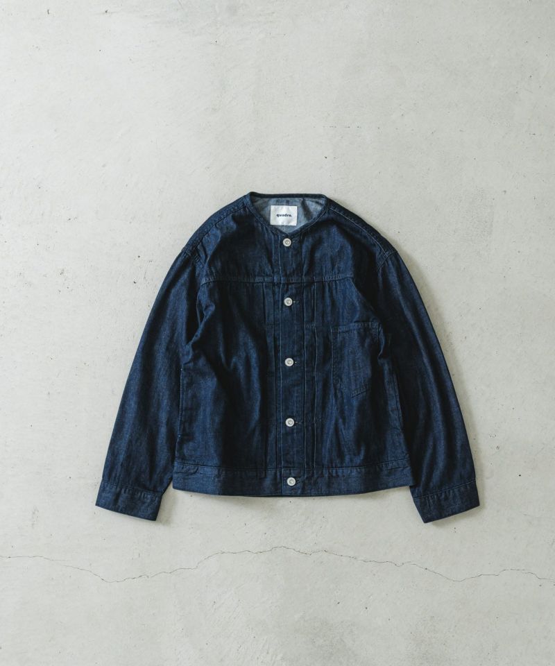 7oz甘織デニムジャケット | quadro (クオドロ) 公式サイト