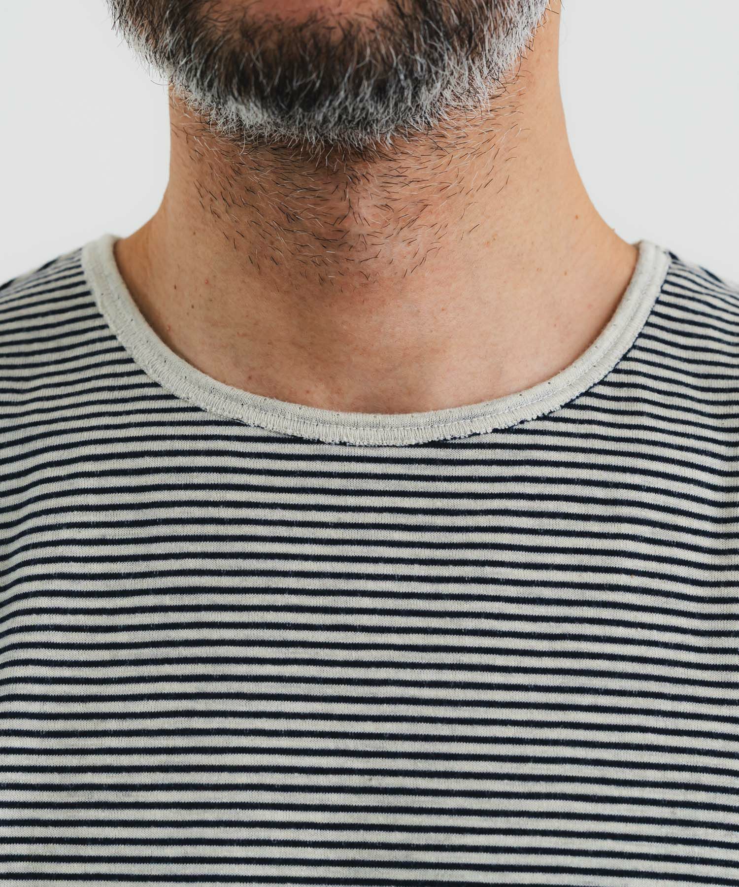 30/1TCリバーシブルニットボーダークルーT | quadro (クオドロ) 公式