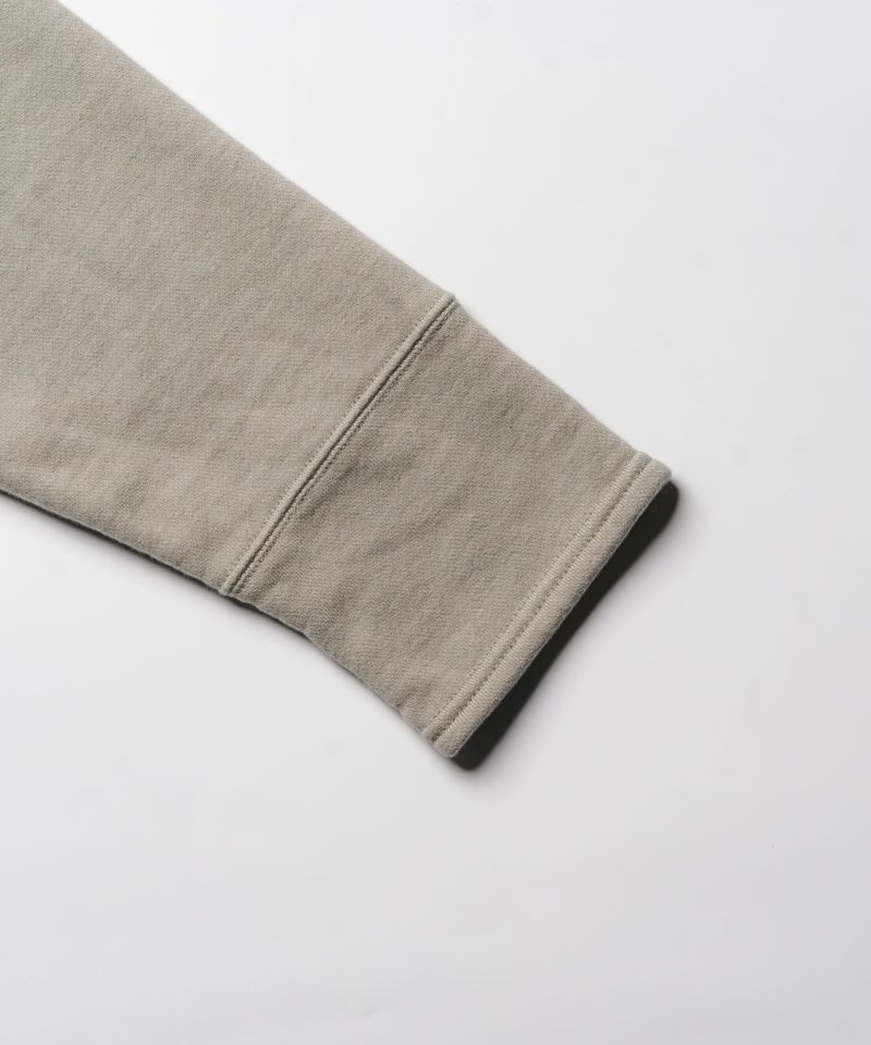 FIDRA DRY PLUS ホワイトパーカー L パーカー メンズ プルオーバー ダンボールニット 無地