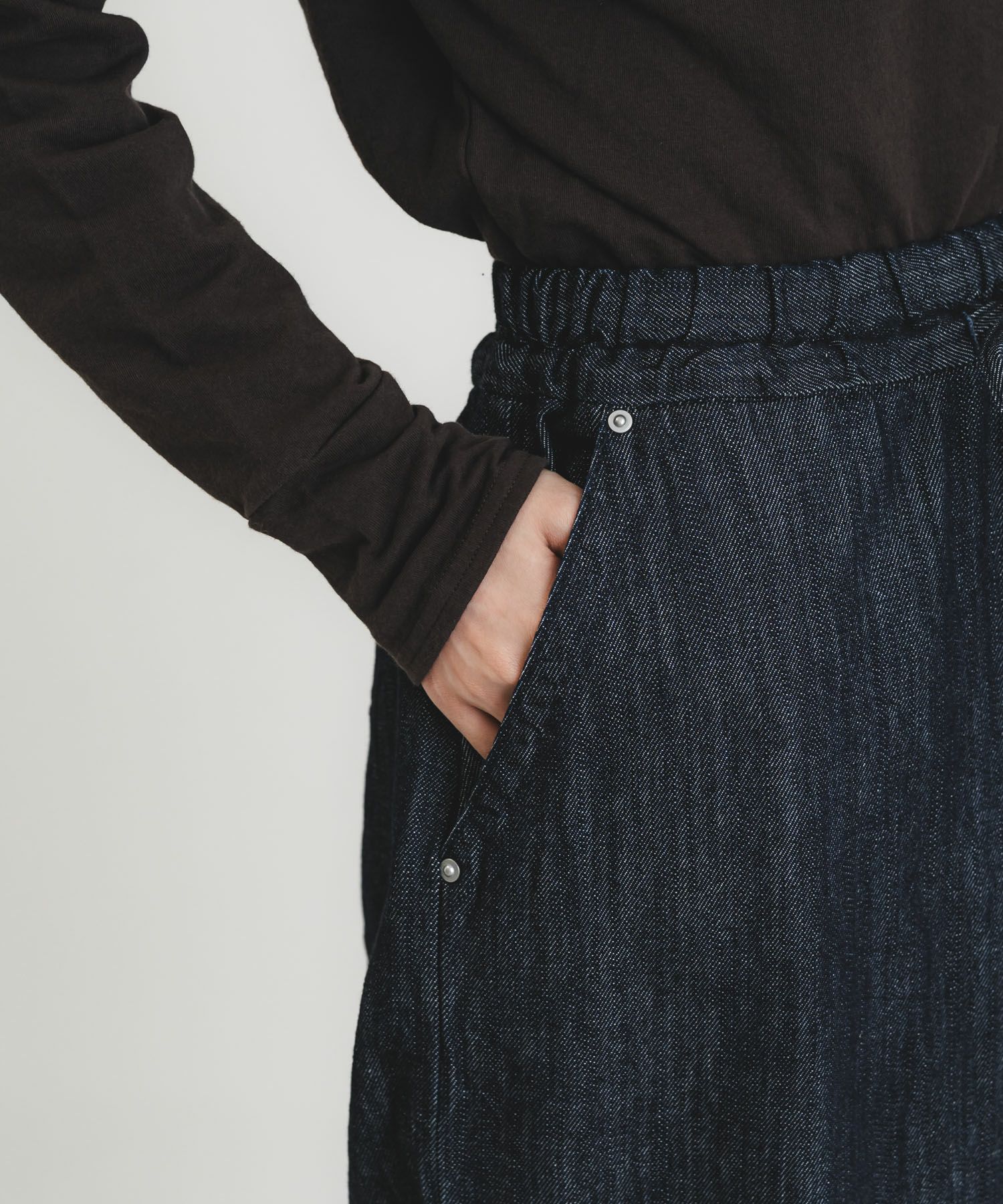 12oz甘織デニムイージー【UNISEX】 | quadro (クオドロ) 公式サイト