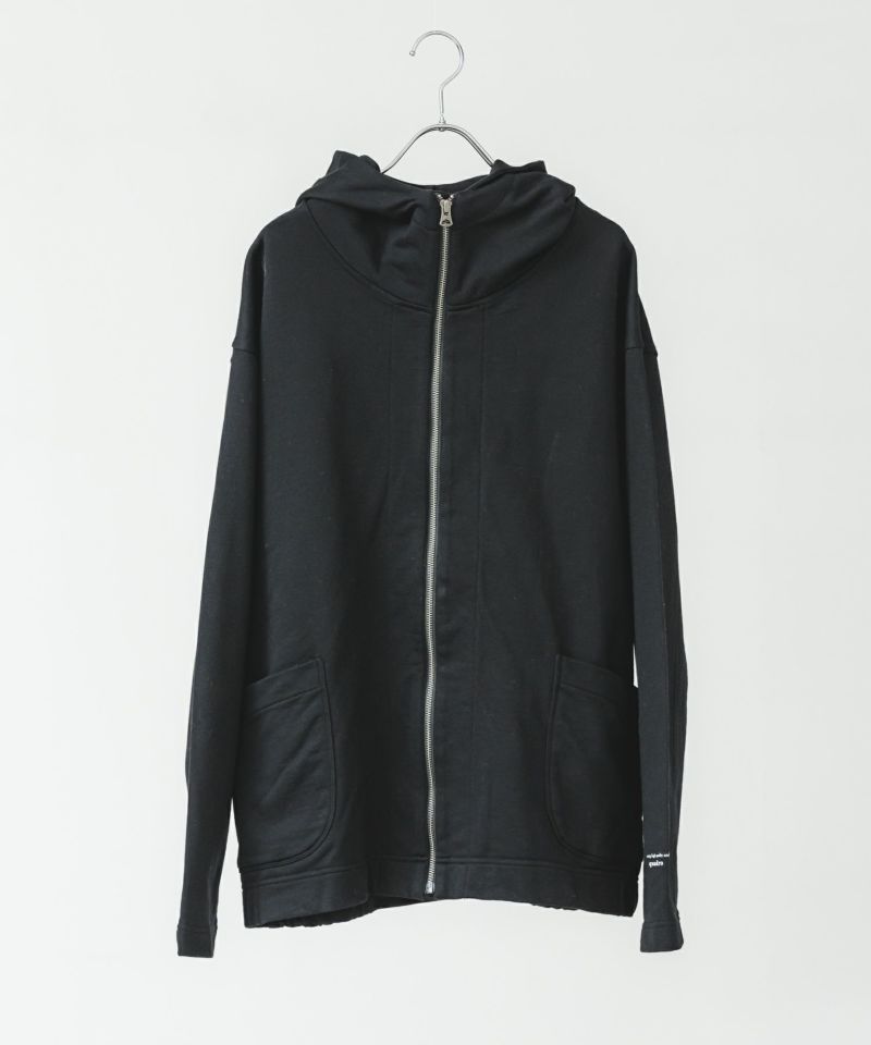 スーピマ60/10度詰裏毛パーカーブルゾン | quadro (クオドロ) 公式