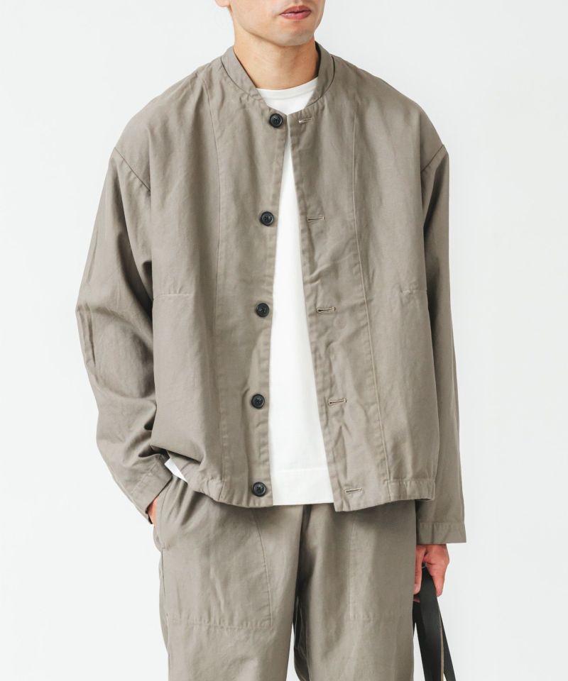 バックサテンシャツブルゾン バックサテンシャツブルゾン | quadro (クオドロ) 公式サイト