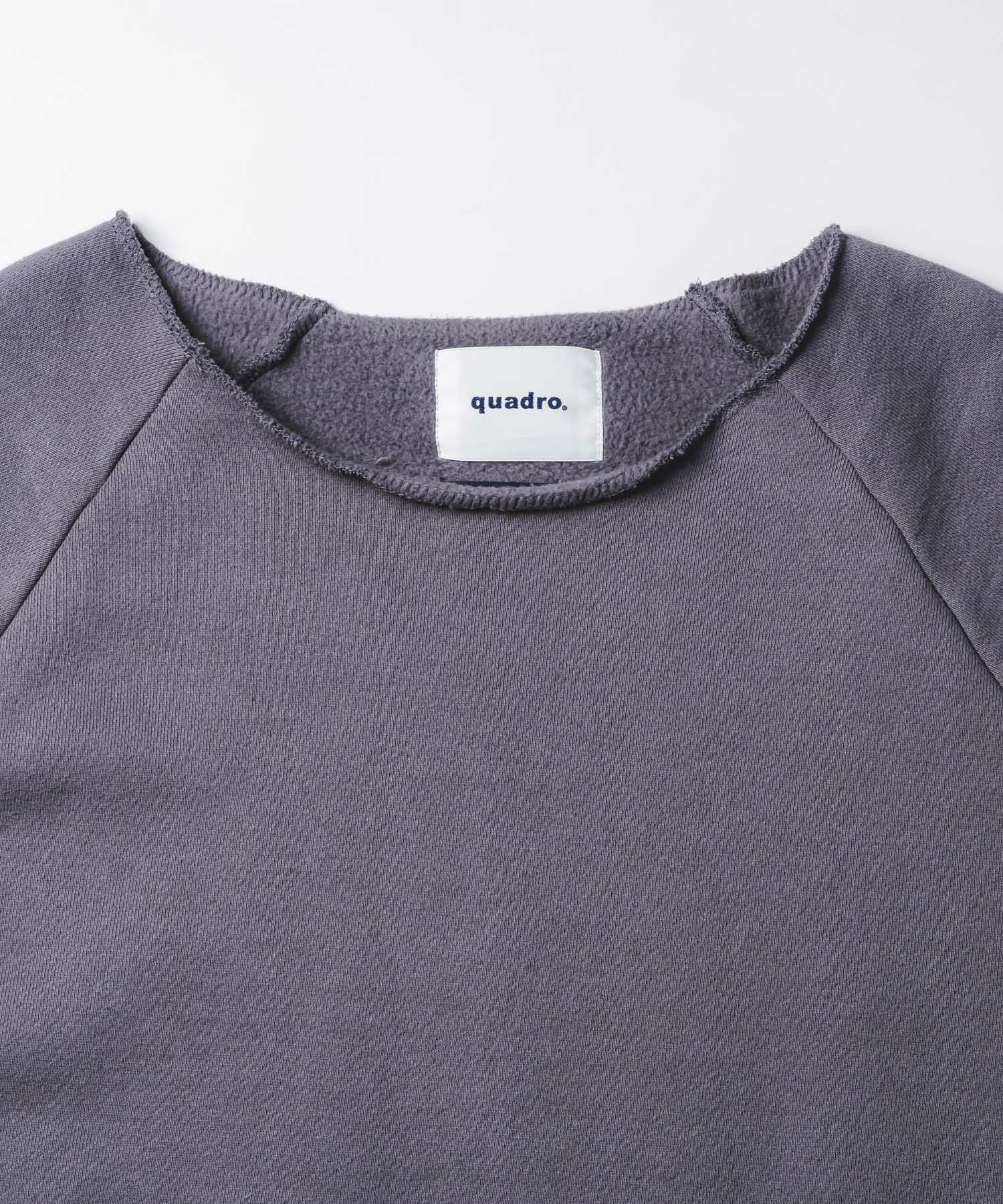 裏毛 ピグメントダイ ラグランプルオーバー　サイズ3 裏毛 ピグメントダイ ラグランプルオーバー サイズ3