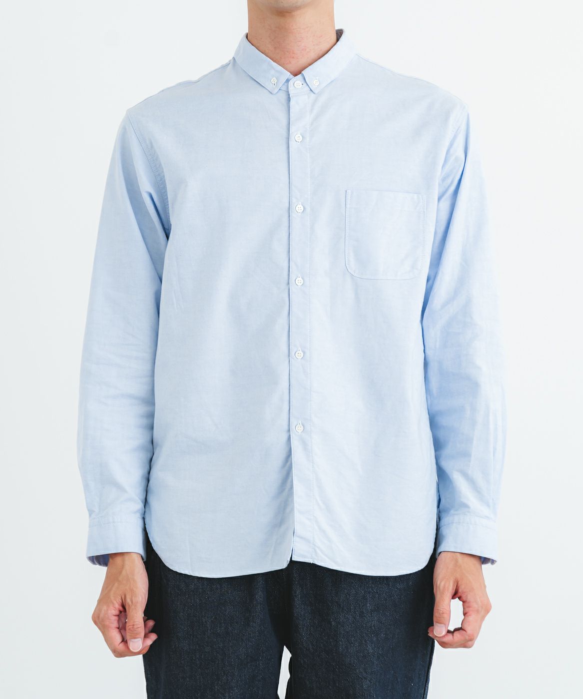 visvim albacore オックスフォード シャツ 水色 Ｓ visvim albacore オックスフォード シャツ 水色 - メルカリ