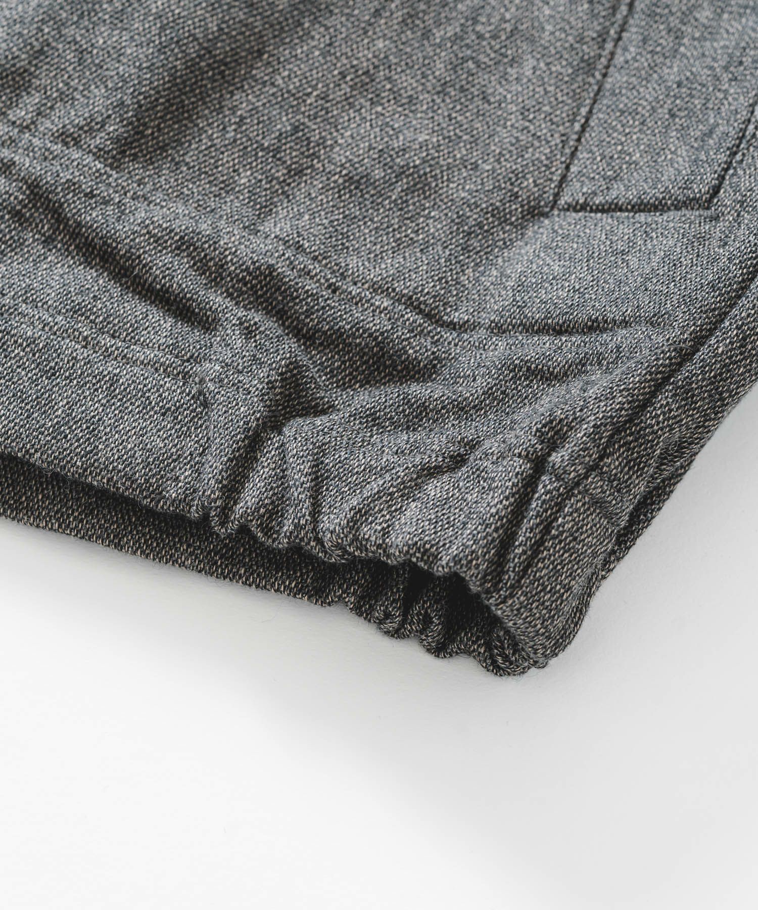 コットンウールバックブラッシュツイルノーカラージャケット | quadro