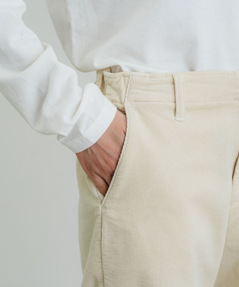 二重織コーデュロイワークパンツ | quadro (クオドロ) 公式