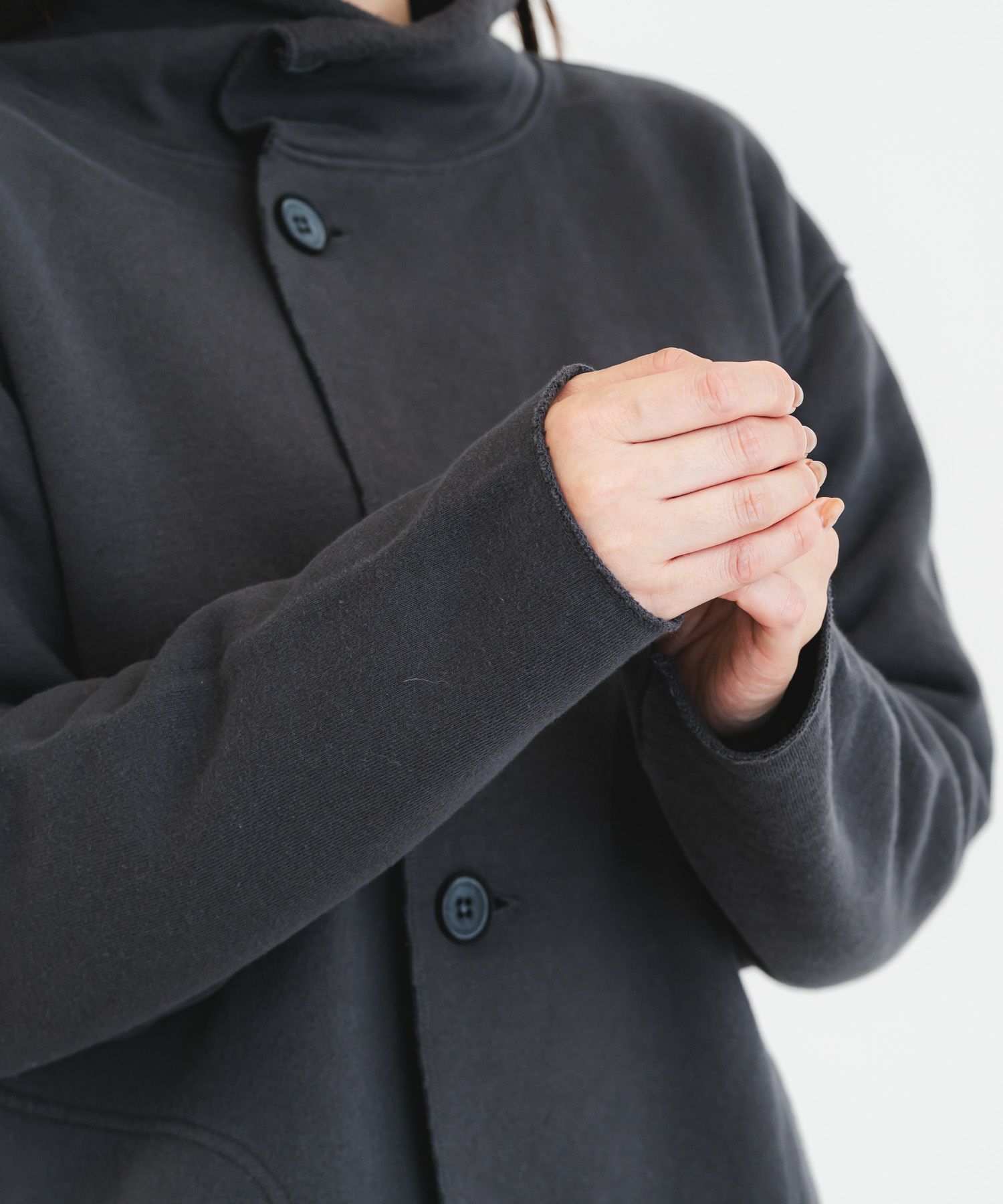 20/7裏毛フル起毛カットオフジャケット | quadro (クオドロ) 公式