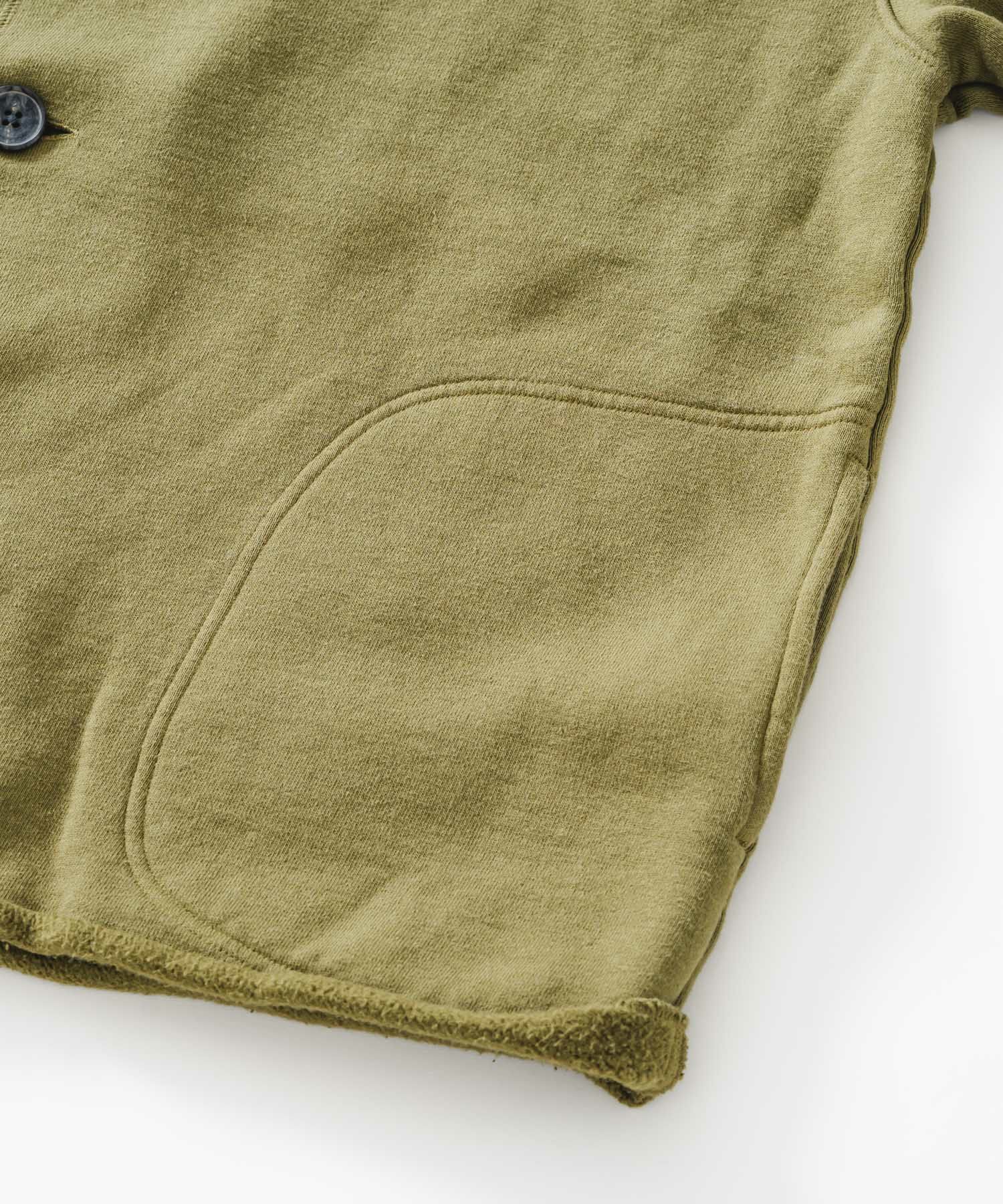 20/7裏毛フル起毛カットオフジャケット | quadro (クオドロ) 公式