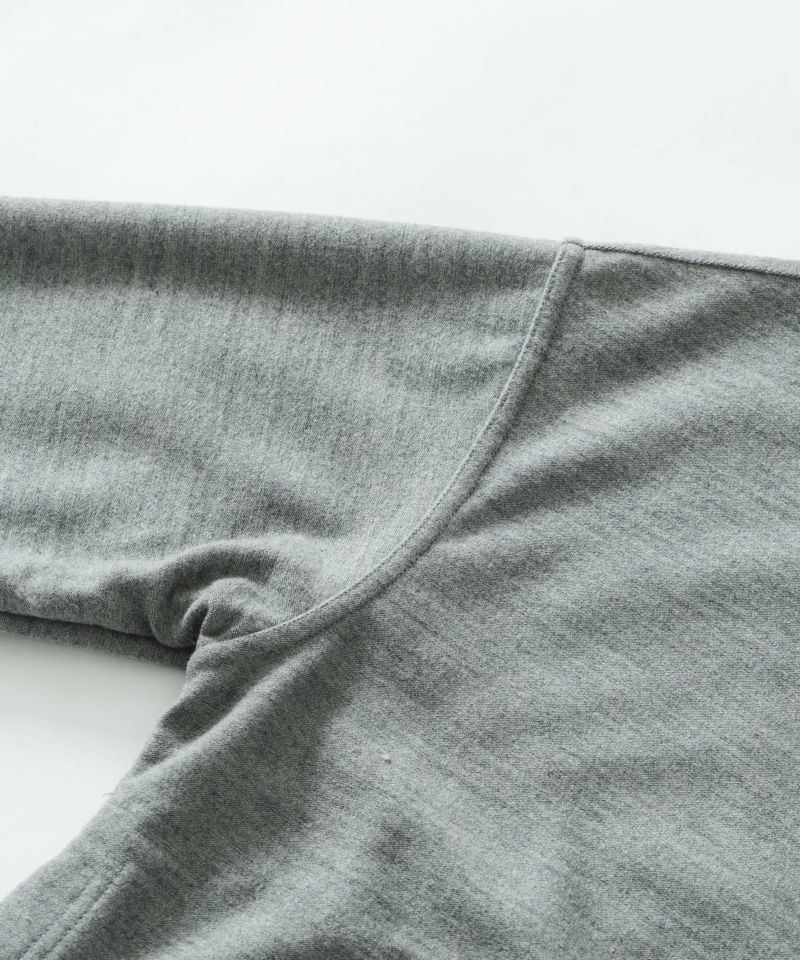 ホットレイハード天竺ハーフZIPハイネックプルオーバー | quadro