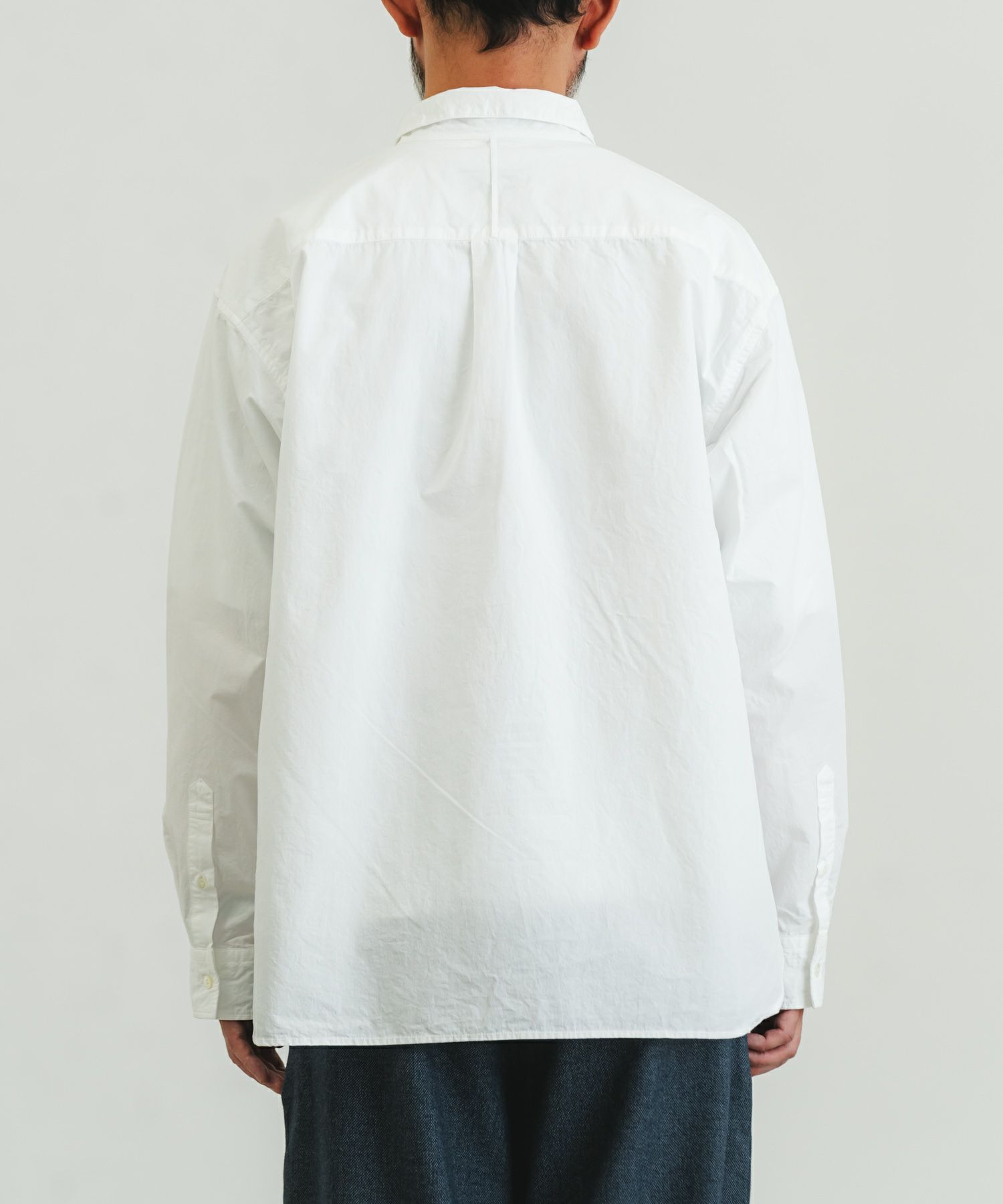 綿麻ダンプ近江晒裏ポケットシャツ | quadro (クオドロ) 公式サイト