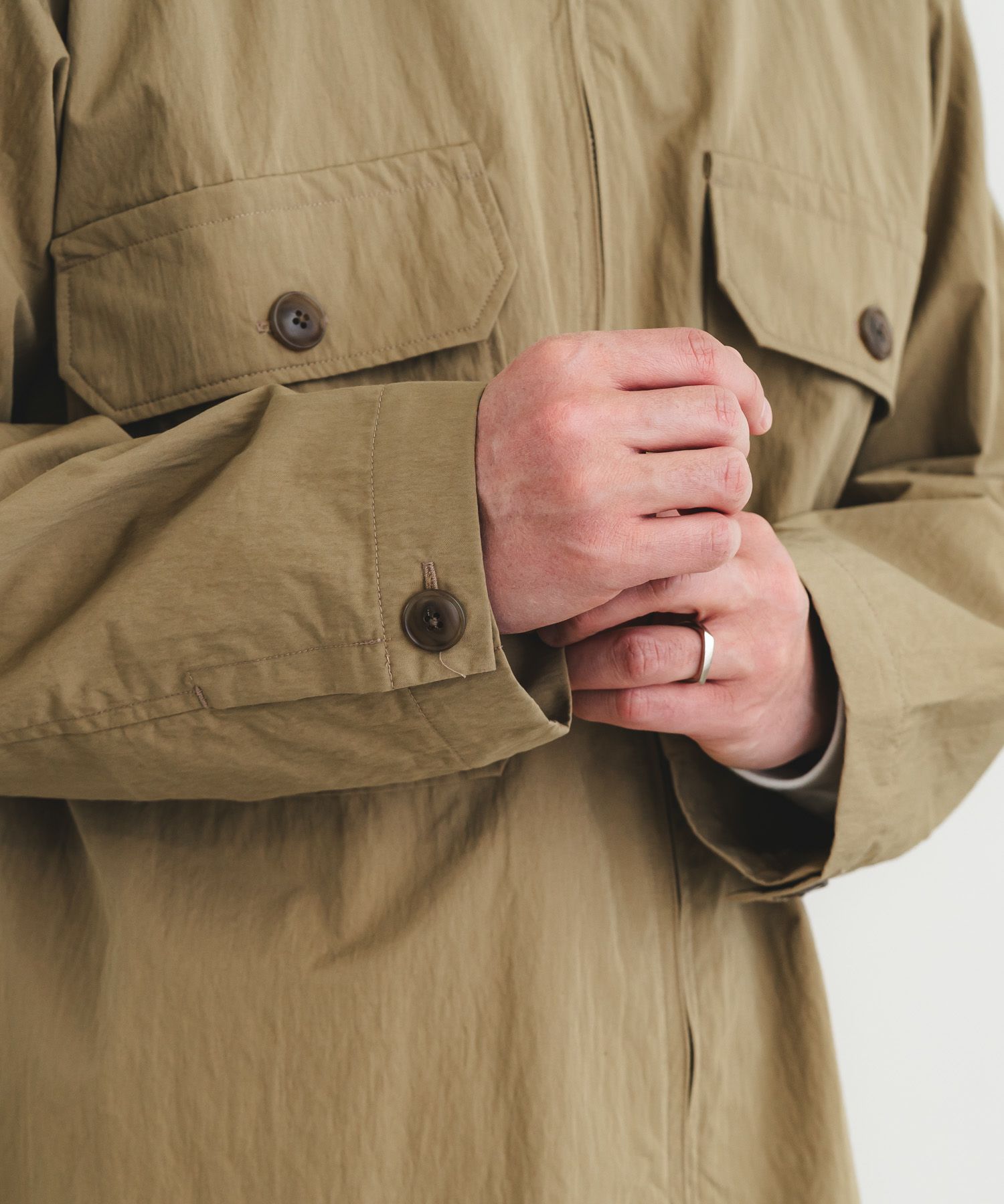 C/Nウェザークロスフードジャケット【MEN】 | quadro (クオドロ) 公式