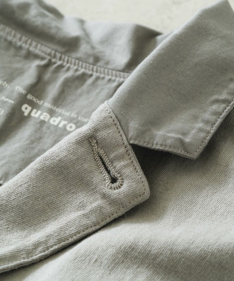 スーパーインレイ布帛切替テーラードジャケット | quadro (クオドロ