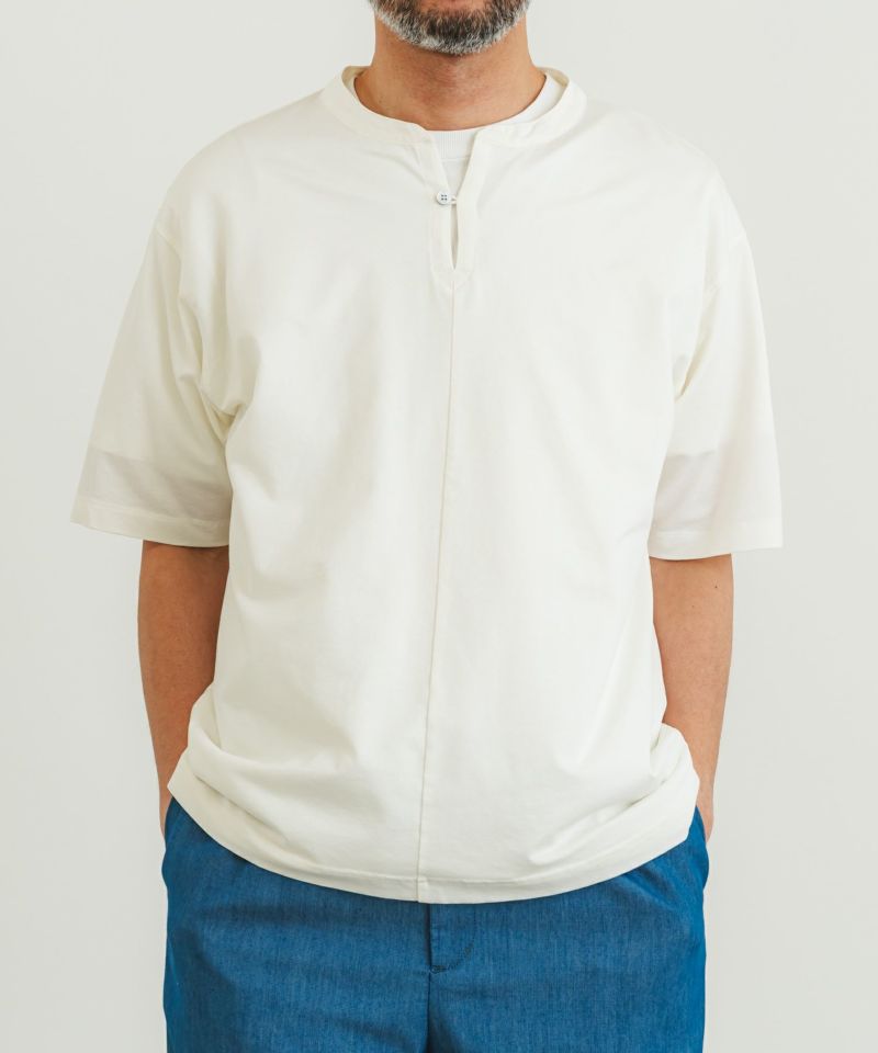 パドカレ・リネンパッチワークTシャツ・グレー系 SALE／30%OFF】GLOBAL WORK サラサマ快適シャツ/レギュラー