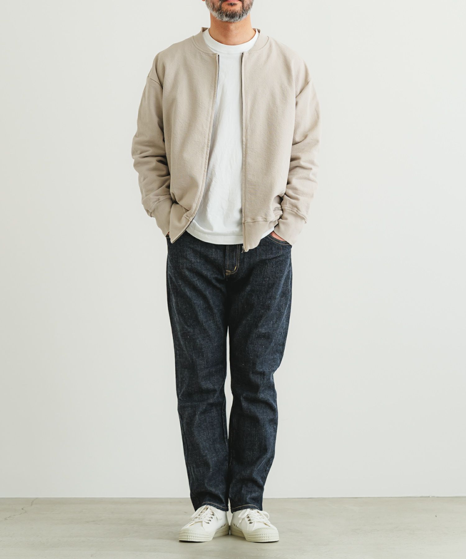 裏毛風天竺ZIPブルゾン | quadro (クオドロ) 公式サイト | オンライン