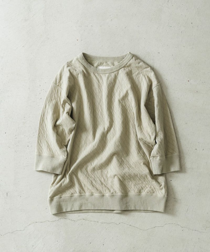 ぴるくるページ 40／－SZ強撚度詰め天竺 フリルTシャツ