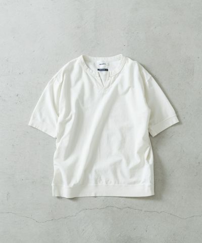 コンパクトツイル半袖プルオーバーシャツ | quadro (クオドロ