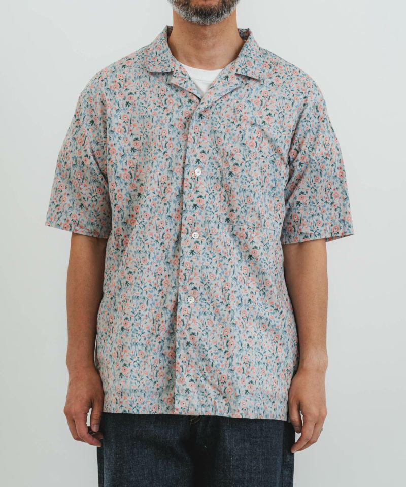 60ローン花柄pt半袖シャツ【MEN】 | quadro (クオドロ) 公式