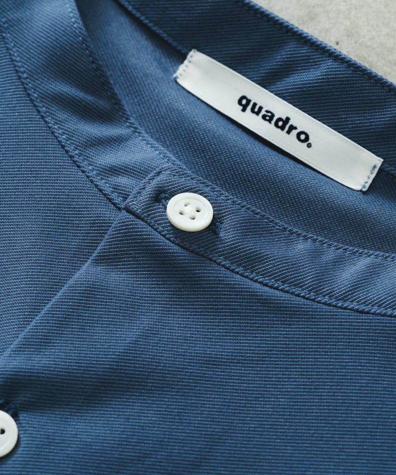 tシャツ コンパクトツイル6分袖シャツ レディース コンパクトツイル6分袖シャツ | quadro (クオドロ) 公式サイト