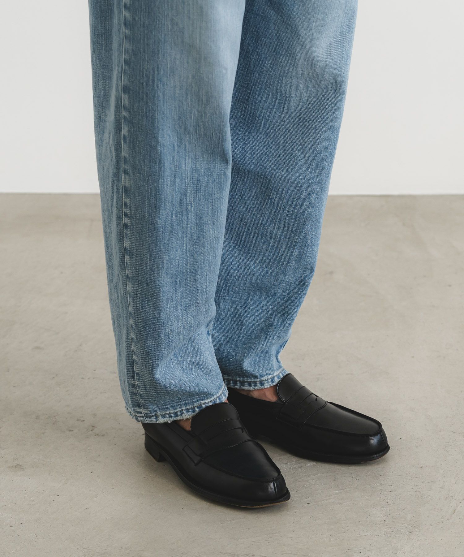 ファットチューブデニムリラックス【加工】 | quadro (クオドロ) 公式