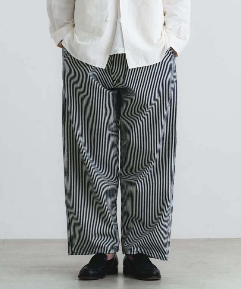 ルッコラページ ヒッコリーデニムイージー【UNISEX】 | quadro (クオドロ) 公式