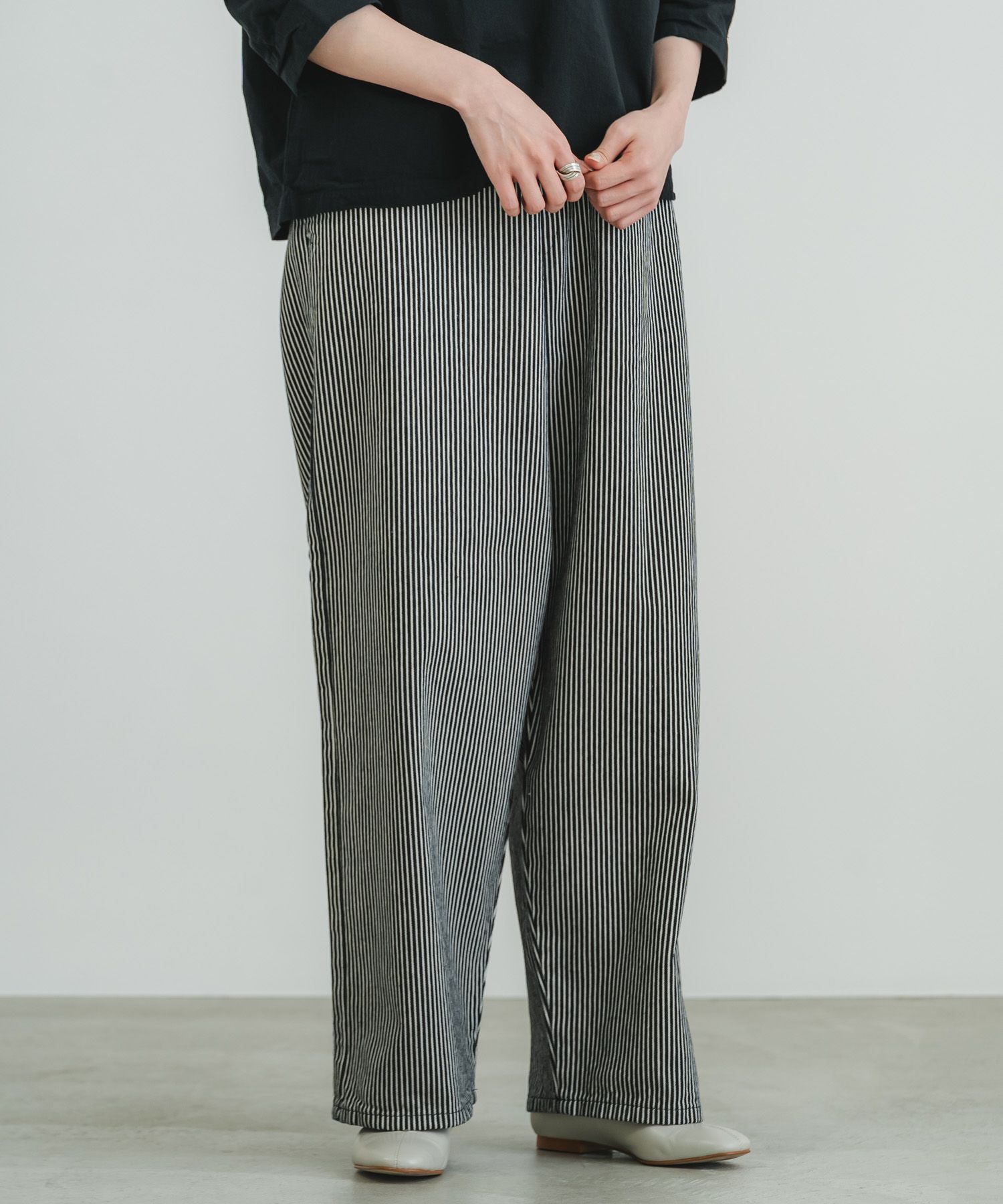 ヒッコリーデニムイージー【UNISEX】 | quadro (クオドロ) 公式サイト