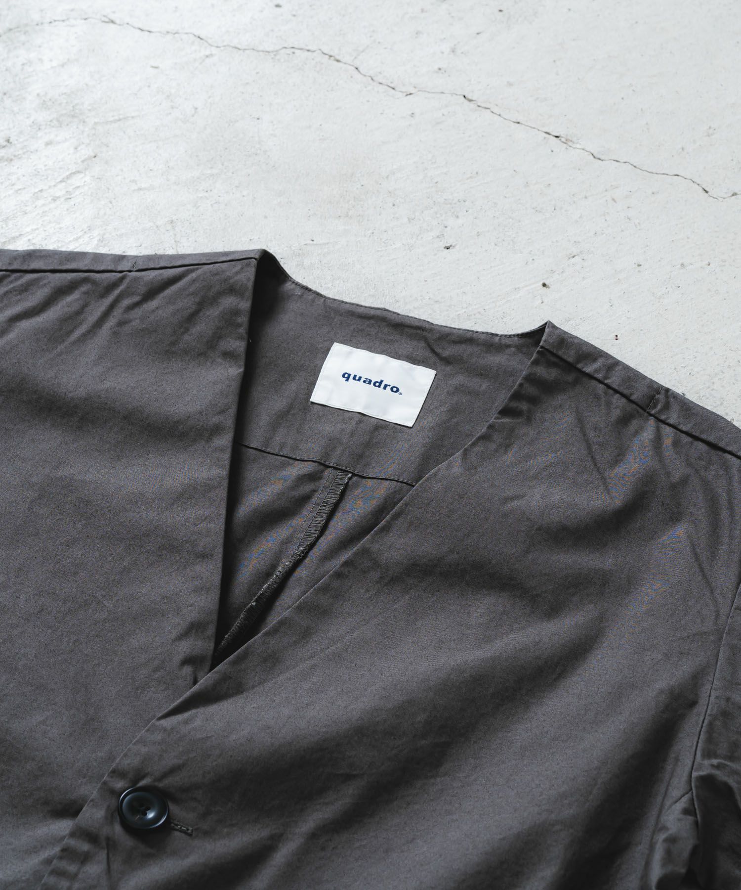 馬布ノーカラージャケット | quadro (クオドロ) 公式サイト