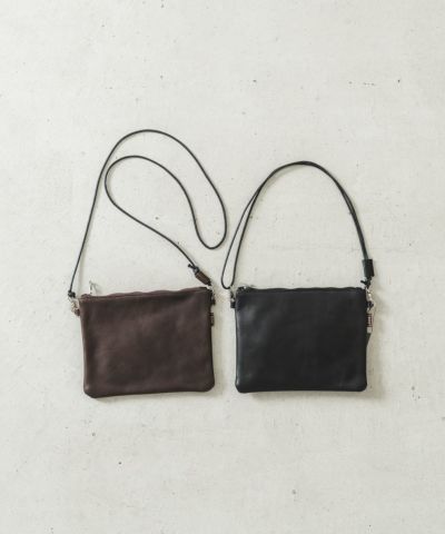 MOONJULE レザーメッシュバッグ moonjule レザーメッシュバッグ Lサイズ（ショルダーバッグ