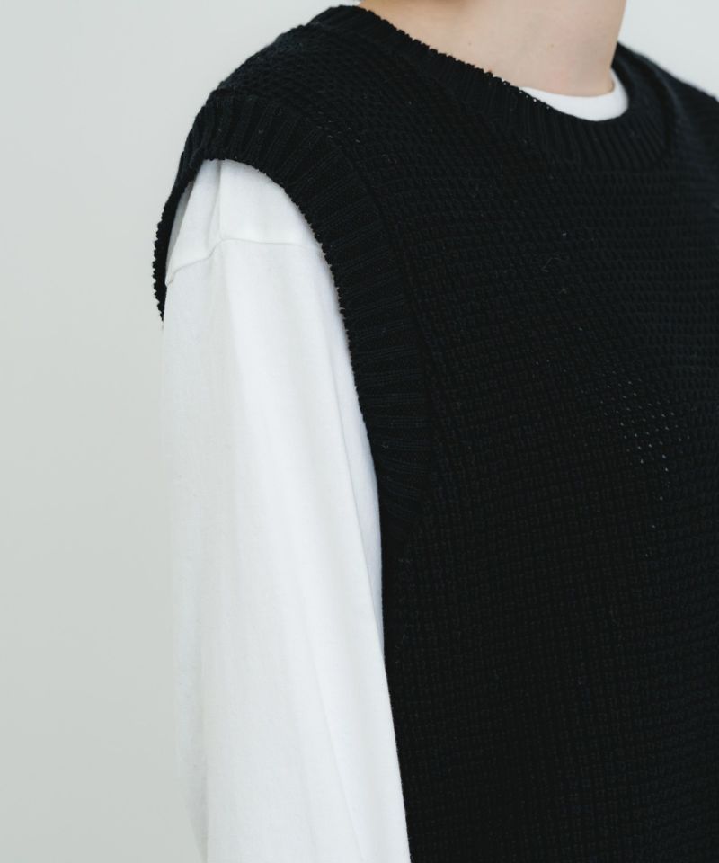 ポップコーンニットクルーベスト | quadro (クオドロ) 公式サイト