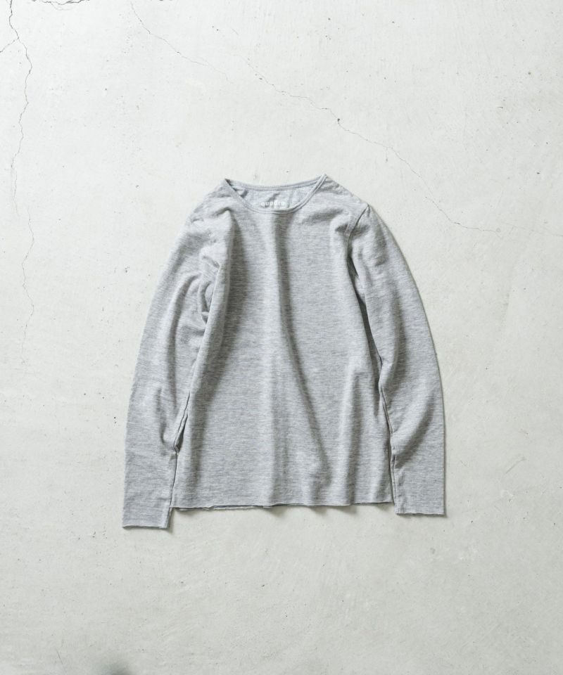 kyoページ ユニセックス】ロープ刺繍ビックシルエットクルーネックニット