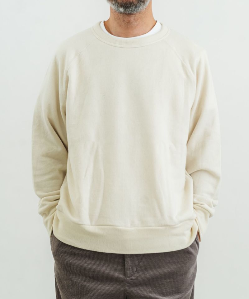 コットンジロンラム裏毛クルーネック | quadro (クオドロ) 公式サイト