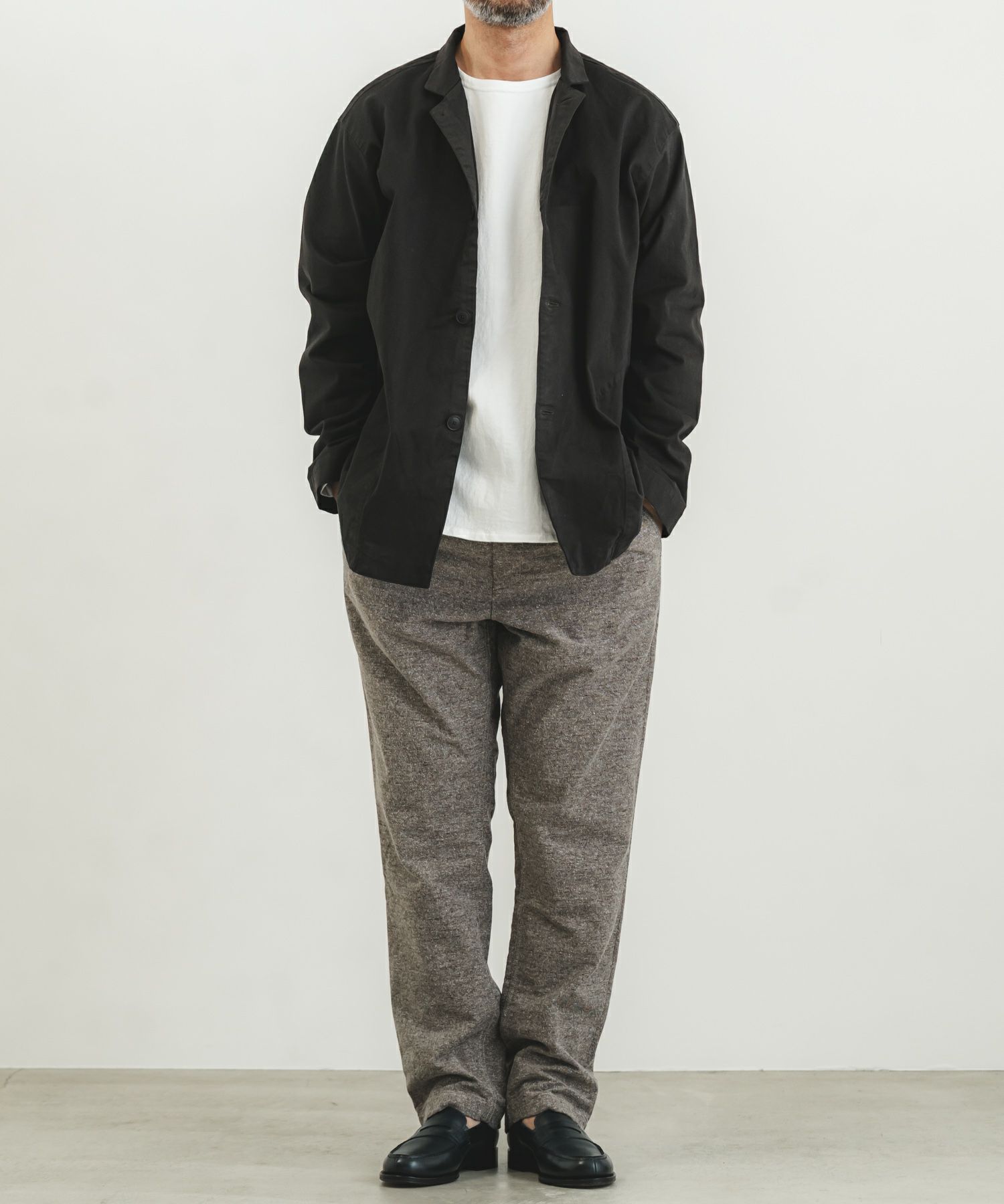 コンパクトチノストレッチテーラーシームポケジャケット | quadro