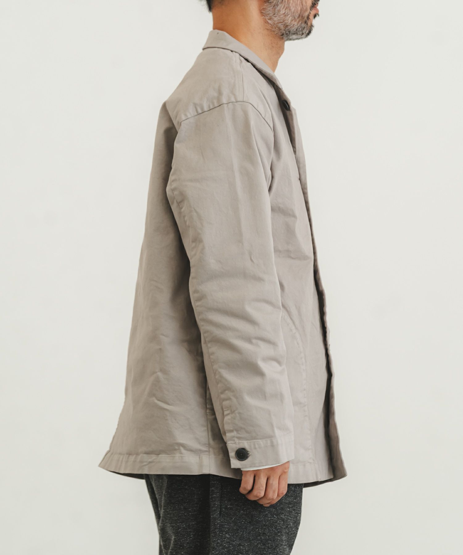 コンパクトチノストレッチテーラーシームポケジャケット | quadro