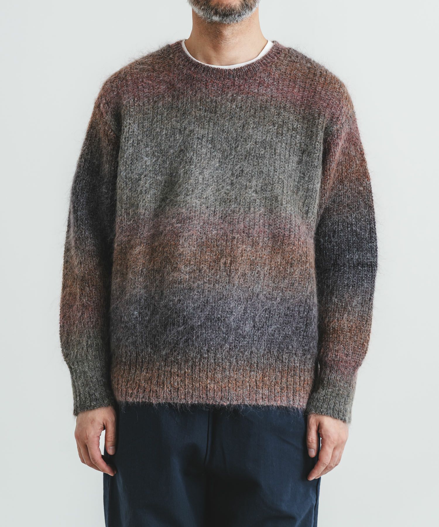 マイラン 新作モヘアニット　翁安芸さん着用　タグ付き　定価¥77000 マイラン 新作モヘアニット 翁安芸さん着用 タグ付き 定価¥77000