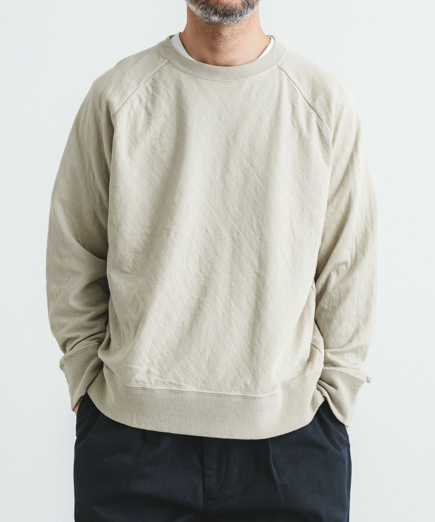 キルトJQクルーネックプルオーバー | quadro (クオドロ) 公式サイト