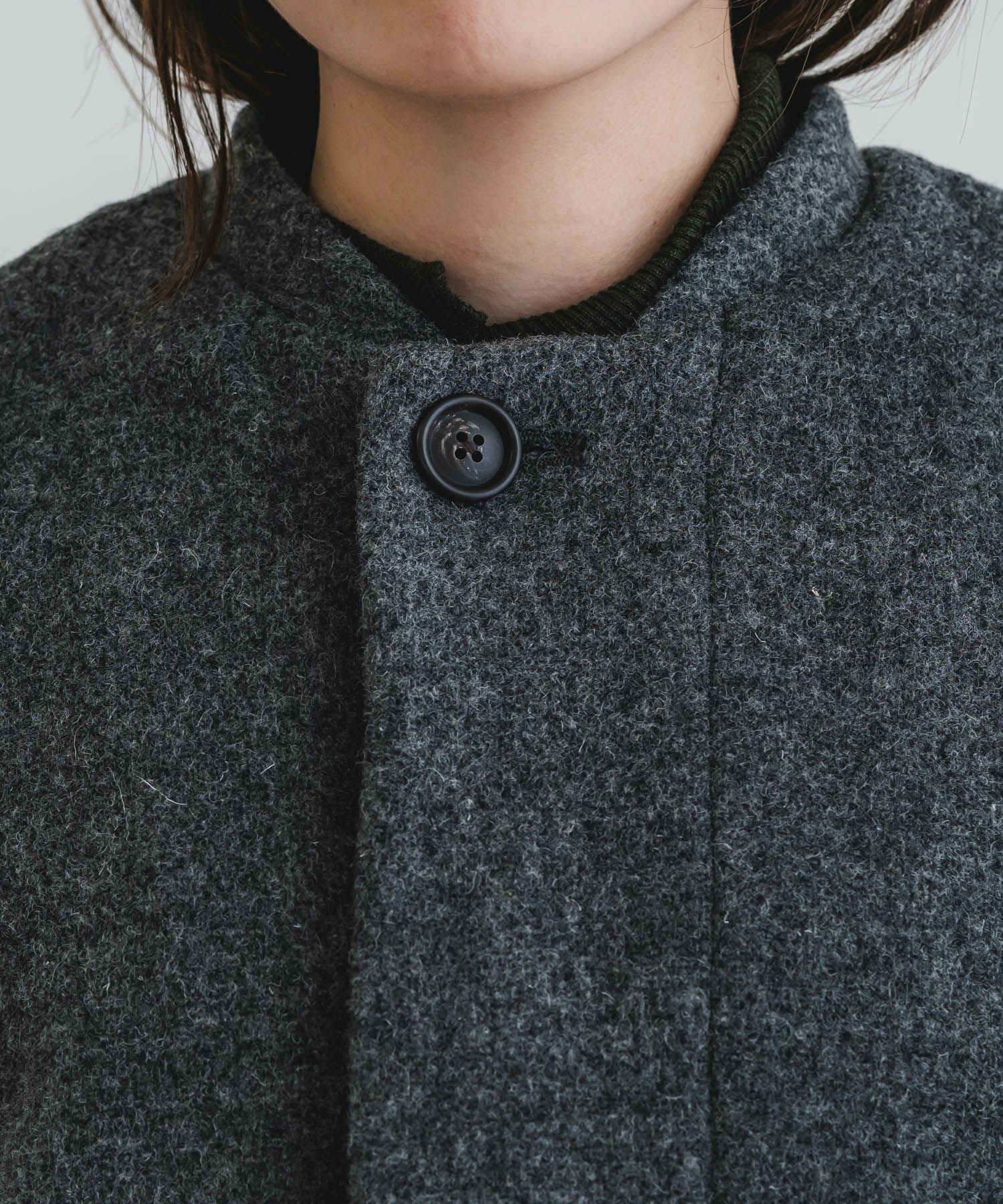 ウールモッサショートコート【WOMEN】 | quadro (クオドロ) 公式サイト