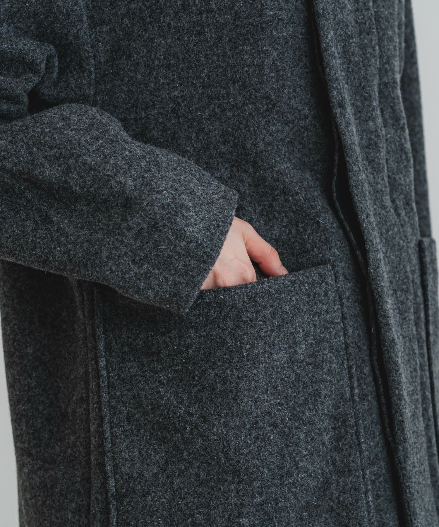 ウールモッサショートコート【WOMEN】 | quadro (クオドロ) 公式サイト