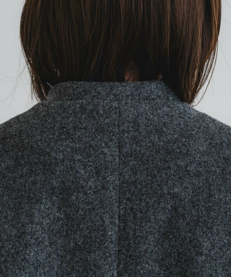 ウールモッサショートコート【WOMEN】 | quadro (クオドロ) 公式サイト