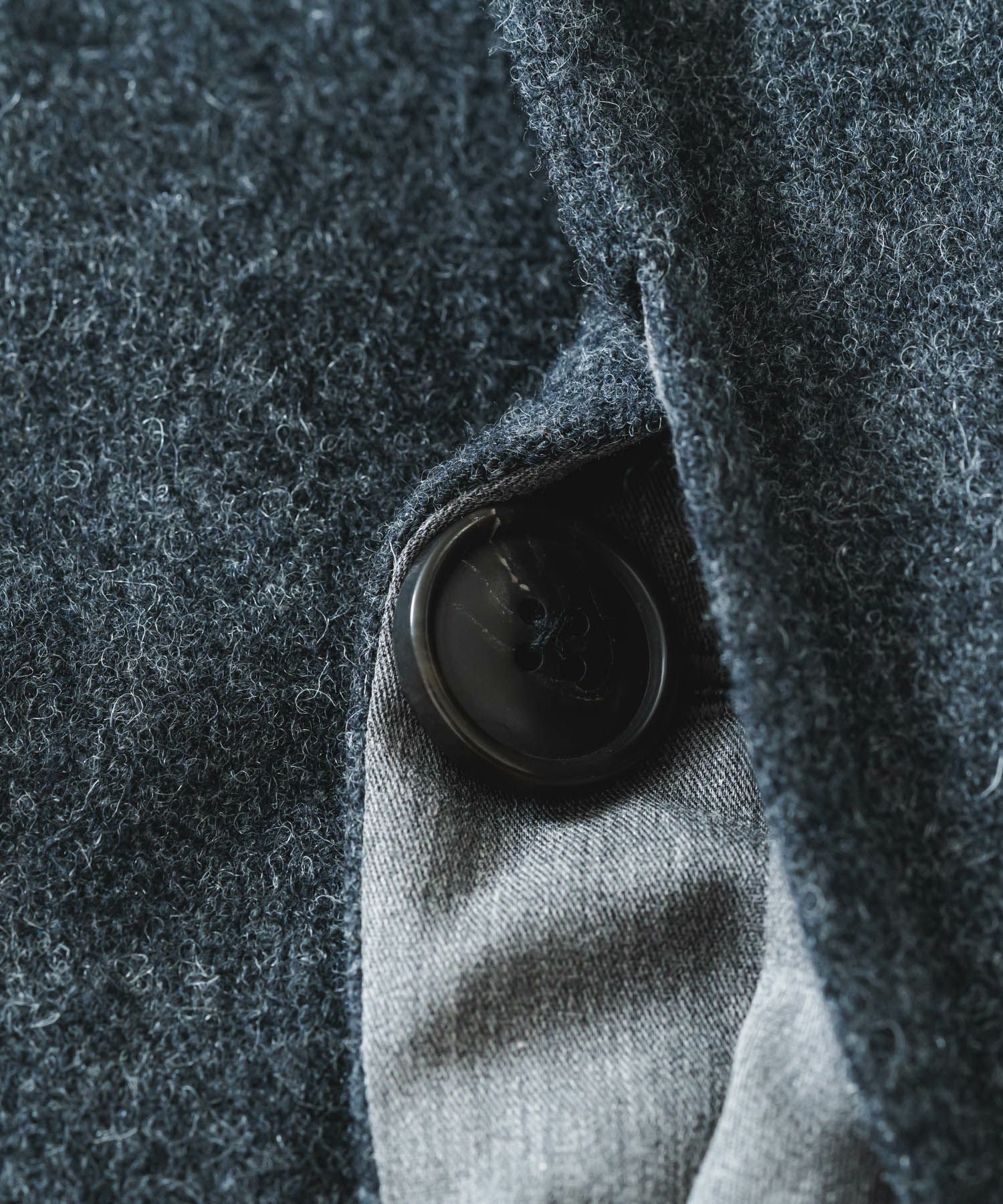 RE-NEWOOLメルトン比翼パーカーコート | quadro (クオドロ) 公式サイト