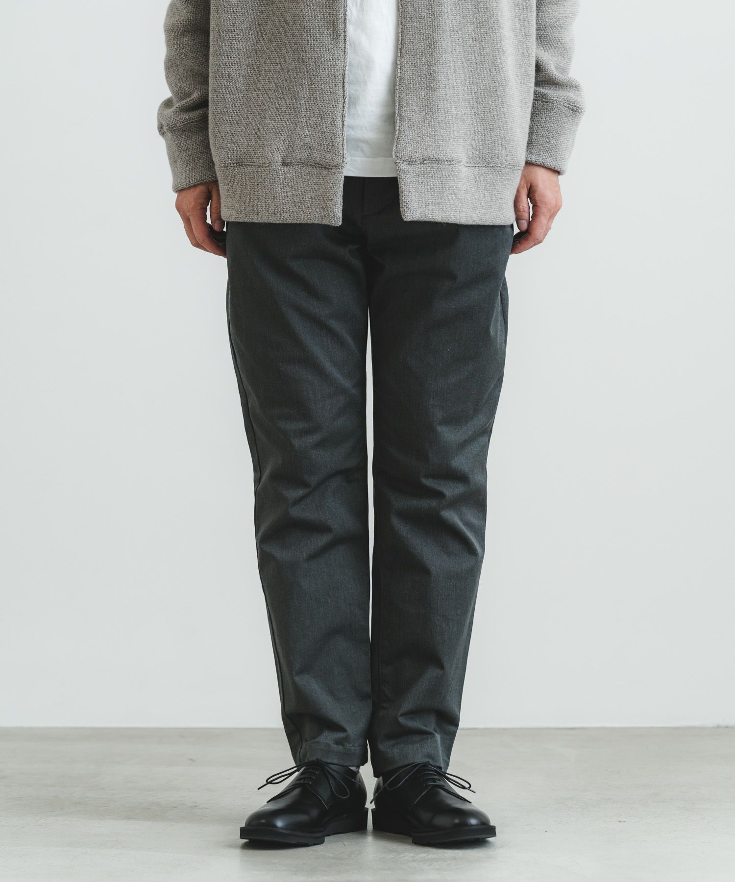 ロークロッチトラウザーズ ブラック　48 ロークロッチ トラウザーズ（コットン） ブラック - LOEWE