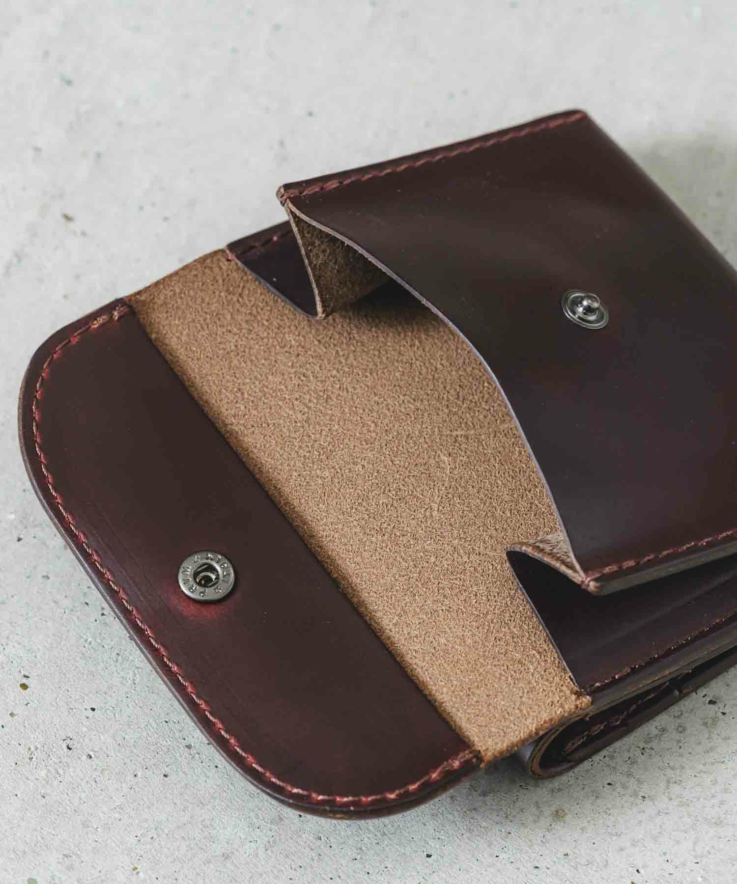 HORWEEN CHROMEXCELLEATHER/MINI WALLET【WEB限定】 | quadro