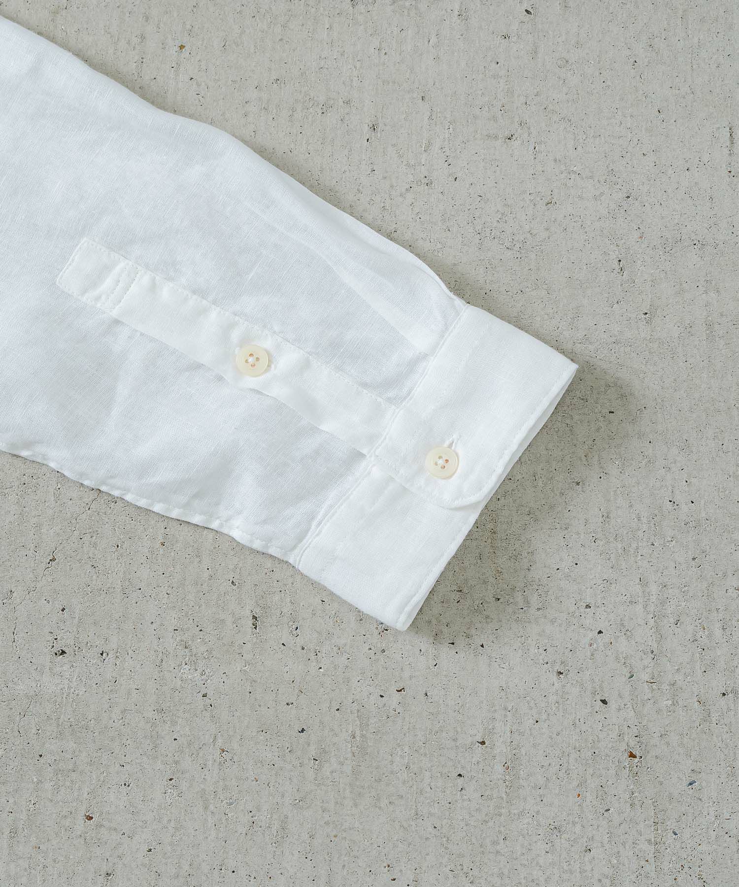 HO オユニ空制シングルルーフ16400？ 60リネン1ループボタンレギュラーシャツ | quadro (クオドロ) 公式