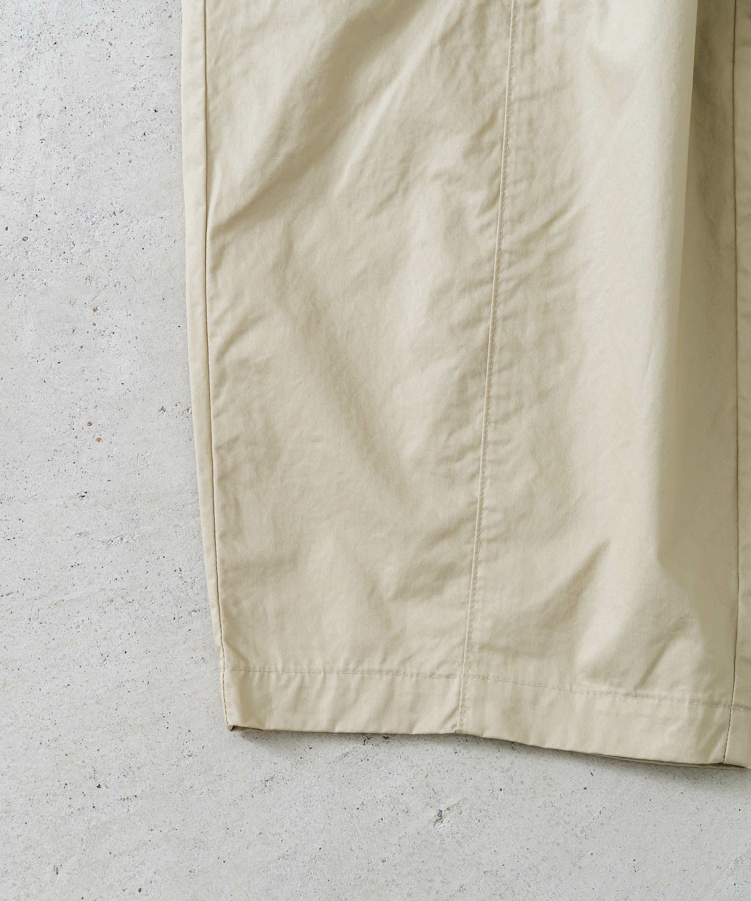 40ツイルセンターステッチイージーパンツ | quadro (クオドロ) 公式